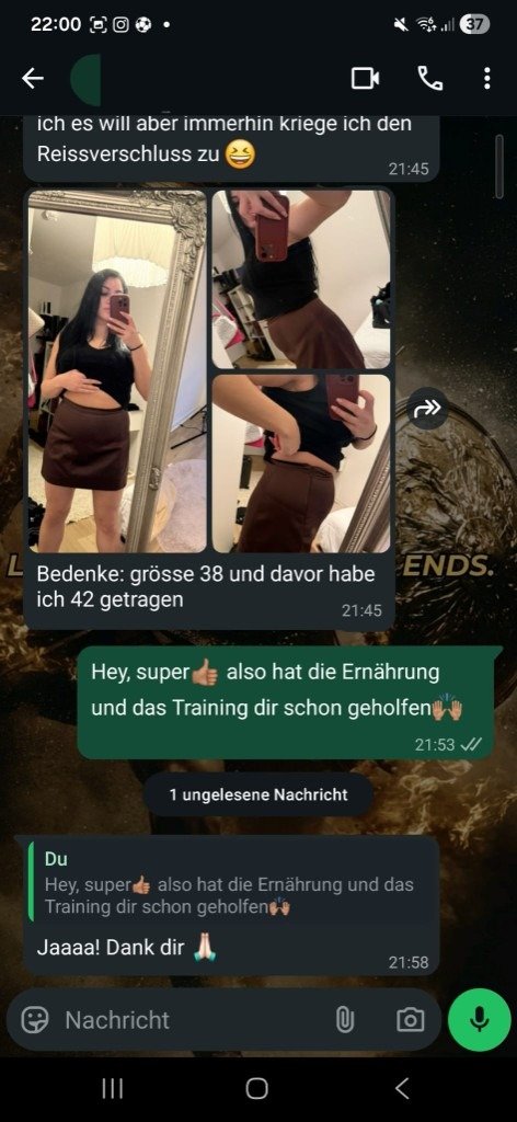 Transformation Ganzkörper